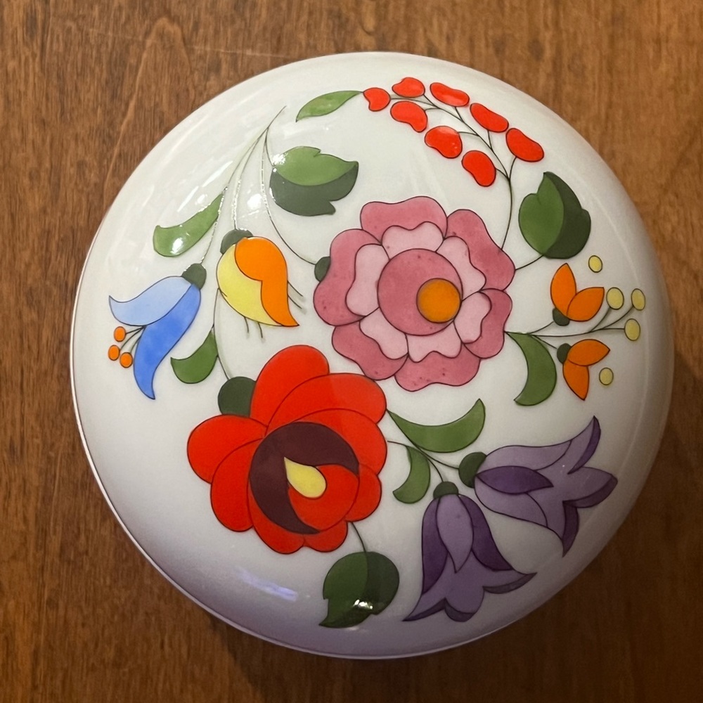 Vintage Hungarian Trinket Box